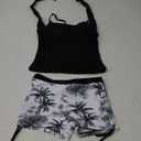 Girls Tankini Swimsuit 2 Piece Halterneck Bathing Suit for Teens Size 11-12Y