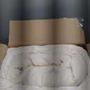 Bedsure Super King Size Comforter Set, Cream Soft Prewashed Bedding for All Seasons, 3 Pieces GentleSoft Bed Set, 1 Lightweight Comforter (120"x120") and 2 Pillowcases (20"x36")