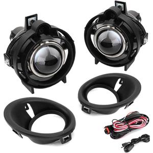 A ABIGAIL Driving Fog Lights Lamps Replacement for 2014 2015 14 15 Chevy Camaro LS/LT 3.6L V6 with H11-12V 55W Halogen Bulbs & Switch and Wiring Kit