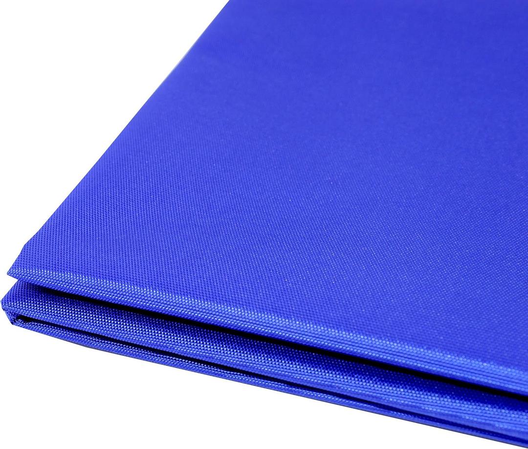 Canvas Waterproof Fabric 6OZ 58 Inches Wide by The Yard (Royal Blue,1 Yard)