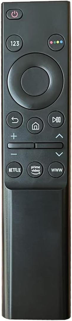 Universal Remote Control Compatible for Samsung Smart-TV LCD LED UHD QLED 4K HDR TV Remote, with Netflix Prime Video and WWW Buttons BN59-01358D