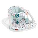 Fisher-Price Portable Baby Chair Sit-Me-Up Floor Seat With Developmental Toys & Machine Washable Seat Pad, Pacific Pebble