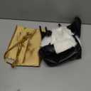 Mens Santa Costume Set Christmas 12pcs Deluxe Velvet Adult Santa Claus Suit (Large)