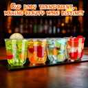 LemonRoad 200 Pcs Disposable Stemless Glasses Bulk 12 oz Crystal Plastic Wine Glasses Clear Classic Cup for Meeting Weddings Birthdays Cocktail Christmas Party Supplies