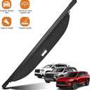 Cargo Cover Compatible with 2025 2024 GMC Acadia & 2025 2024 Chevy Traverse & 2025 Buick Enclave,Retractable Rear Trunk Cover Privacy Security Shield Shade Luggage Cover