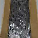 SPACELEAD Slim Storage Cart 4 Tier, Bathroom Organizer Rolling Utility, Mobile Shelving Unit Slide Out for Office, Kitchen, Laundry Room & Narrow Places, Black