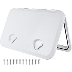 NovelBee Marine Deck Hatch,14" x 24" Boat Rectangle Deck Hatch Lid for Marine Caravan RV