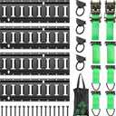 E Track Tie-Down Rail Kit, Trailer Tie Downs, 31 Pcs Set Etrack kit, 10ft