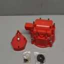 HEI Distributor Cap and Rotor Replacement For K549 SBC 283 305 307 327 350 400 BBC 454 396 427 Red Male Large Distributor Cap Rotor Kit