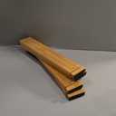 BAMEOS Drawer Divider,Expandable Bamboo Separators Adjustable Utensil Knife Fork Tool Kitchen Organizer, Clothes Fabric Drawer Organizer In Bathroom Bedroom Office, Cabinet Dresser Organizer 4-pack (2''H, 13.3''-19''L, Natural)