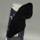 FlyCoco 99% Fully Block Out Light Eye Sleep Mask, 3D Deep Contoured Eyes Cover Zero Pressure, Long Lash Extension Eyes Mask with Adjustable Straps for Sleeping Travel Home Nap Rest Women Men (Black)