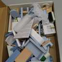 Wooden Dollhouse Furniture Set, Sanlebi Doll House Accessories and Furniture, Miniature Furniture Including 5 Room Kits, Pretend Play Toy Gift for Boys Girls Toddler 3+