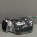 9" Diameter Deluxe Oversized Massage Table 25" Full Bolster - 9" x 9" x 25" Cylinder Pillow for Knees, Legs, and Other Taller Support (Black)