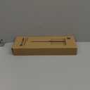 10 FT Outdoor String Light Pole Stand for Deck Fence or Patio Railing, Adjustable Globe Patio Light Post for Hanging Outside Decorate Lighting, 1 Pack