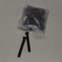 (20Pcs) 3/8-16 * 3 Button Head Socket Cap Bolts Screws, 304 Black Stainless Steel, Allen Hex Drive, Bright Finish, Fully Machine Thread