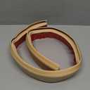 Vinyl Door Threshold Flooring Transition Strip Self Adhesive Carpet Edging Strip for Laminate Doorway Edge Threshold from 3/5" to 4/5" (Light Yellow Wood Grain, 3.3 Ft)