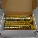 FLYSNK 12 Pcs Jumbo Golden Easter Eggs, 6 Inch Metallic Giant Plastic Gold Eggs Fillable for Easter Hunt Party Favor Easter Basket Stuffers Fillers Filling Treats Classroom Prize Supplies for Kids