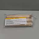 Patelai 3 Pieces Small Wooden Rolling Pin, Dumpling Dough Roller Wooden Mini Rolling Pins Kitchen Utensil Tool for Fondant, Pasta, Bread, Pastry, Cookies, Pizza, Pie, Cylinder Style, 6.3 Inch