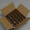 25PACK LED Night Light Bulbs, C7 Candelabra LED Light Bulbs, E12 Chandelier Base, 0.6W Equivalent to 7W, Warm White 2200K, 50LM, Shatterproof & Waterproof Clear Plastic