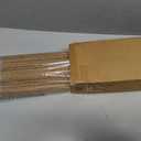 LazBlinds No Drill Bamboo Roman Shades, 30" W x 48" H, Star-Brown