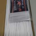 Remagr 100 Pcs 4x6 Inch Small Mini American Flags, 250th Anniversary USA Flag Patriotic Decor for America Celebrations, 4th of July Parades, National Holiday Events & Party Favors