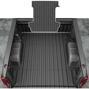 5.82FT Bed Mat Compatible with 2019-2025 Chevy Silverado GMC Sierra 1500 Truck Bed Liner Replacement for 2019-2025 Chevy Silverado Accessories(Bed Mat)