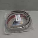 Vinyl Floor Transition Strip Door Threshold Self Adhesive 36 inch, Thresholds for Doorways, Edge-Reducer Transition-Strips for Door/Floor (Wood Grain Gray)