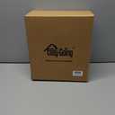 Easy-Going 2 Pack 19"x19" Water Resistant Wicker Chair Cushions Reversible Tufted Pads Seat Indoor Furniture Beige