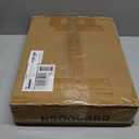 Nightstands with Charging Station, LED Bedside Tables with Charging Station and Fabric Drawer, Night Stand with Storage, 3 Tier Side Table with Open Shelf, Nightstand Bedside Table, Rustic Brown