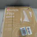 Jool Baby Quick Flip Toilet Seat with Built-in Potty & Splash Guard for Toddler Training, Slow Close (Elongated)
