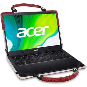 Laptop Case Cover Sleeve for ASUS Zenbook Pro 14 Duo OLED UX8402 UX8402ZA-DB76T with Portable Bag with Bag Handle,Red