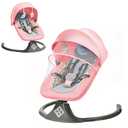 Fashionsmile Electric Baby Swing for Infants,Multifunctional 3-in-1 Rocker,5-Speed Adjustable,Remote Control,10 Melodies,5-Point Harness,for Infants Up to 30 lbs, Up to 12 Months Easy Assembly (Pink)