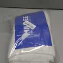 MIULEE Natural White Linen Curtains 84 Inch Long for Bedroom Living Room, Soft Thick Linen Textured Window Drapes Semi Sheer Light Filtering Rod Pocket Back Tab Neutral Farmhouse Cream Ivory 2 Panels