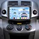 [4+64G] Android 13 Car Stereo with Wireless Apple Carplay & Android Auto for Toyota Rav4 2006-2012 9" Touchscreen Radio Upgrade with AHD Camera,GPS Navigation,SWC,WiFi,FM,Bluetooth