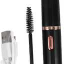 Electric Eyelash Curler Heating Function Portable Lash Curling Tool for Makeup Includes Refill Pad Suitable for Women Creates Lasting Curls