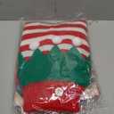 2PCS Puppy Christmas Sweater Cat Turtleneck Knitwear Xmas Elf Outfits Dog Warm Clothes Sweater for Kitties Puppies L