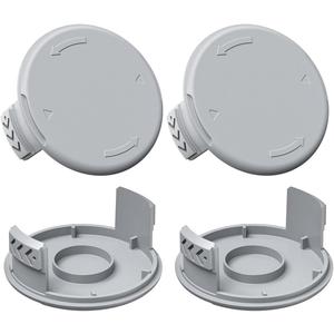 YWTESCH 4 Pack AC14HCA Replacement Parts Spool Cap for Ryobi Weed Wacker, String Trimmer Refill Parts Cap Covers for Ryobi One+ 18V, 24V, 40V Cordless String Trimmers