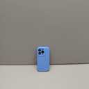 Vooii Compatible with iPhone 16 Pro Case, Liquid Silicone Upgrade [Camera Protection] [Soft Anti-Scratch Microfiber Lining] Shockproof Phone Case for iPhone 16 Pro 6.3 inch - Blue