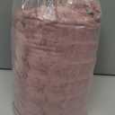 BEDELITE Fleece Throw Blanket for Couch  3D Ribbed Jacquard Soft and Warm Decorative Fuzzy Blanket  Cozy, Fluffy, Plush Lightweight Pink Throw Blankets for Bed, Sofa, 50x60 inches