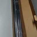 Ivilon Window Curtain Rod End Cap - 1 inch Pole. 120 to 240 Inch. Black