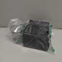 12-in-1 Desk Organizer Set - Black Office Accessories with Pen Holder, Tape Dispenser, Scissors, Ruler, Stapler, and Remover - Ideal for Home or School