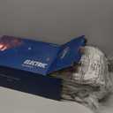 Bedsure GentleSoft Electric Blanket Queen Size - Soft Ribbed Flannel Heated Blanket with Dual Control, Heating with 10 Heat Settings & 10 Time Settings, 8 hrs Timer Auto Shut Off (84"x90", Light Grey) (02 - Harbor Mist)