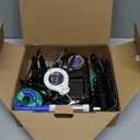 WEP 927-IV Soldering Station Kit High-Power 110W with 3 Preset Channels, Sleep Mode, LED Magnifier, 5 Extra Iron Tips, Tip Cleaner, 2 Helping Hands, Tip Storage Slots, Lead-free Solder Wire, Tweezers