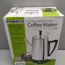 Presto 02811 Stainless Steel Electric Coffee Percolator - 12-Cups, Easy-Pour Spout, Stay-Cool Handle, Make 2-12 Cups