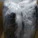 EHEYCIGA Fluffy Dog Crate Bed for Extra Large Dogs, Plush Faux Fur Pad, Calming Anti Anxiety XL Bed for Crate, Washable Soft Warm Dog Mat with Non-Slip Bottom, Grey (41.3 x 27.5)