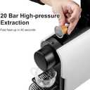 Mini Espresso Machine Compatible for NS Original Line Pods, Compact Capsule Coffee Maker with 20 Bar High Pressure Pump, 22 oz Removable Water Tank
