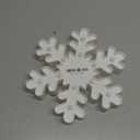 Snowflake Marquee Sign Christmas Lights, LED Night Lights Table & Wall Lamp for Bedroom, Kids' Room, Nursery Room, Home, Christmas Decorations - White Snowflake