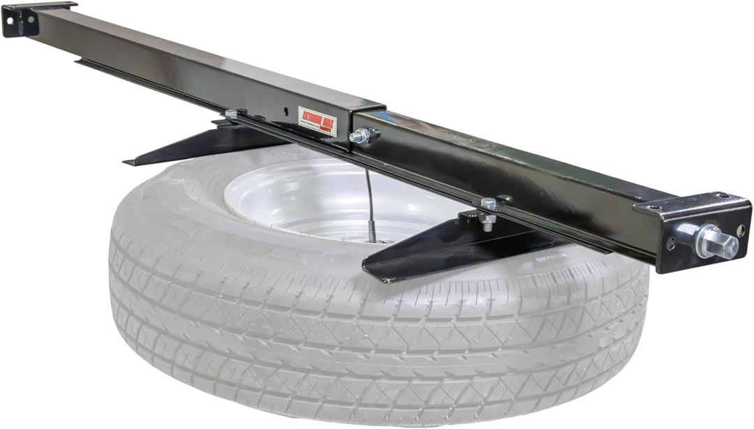 Extreme Max 5001.5967 Under-Frame Retractable Spare Tire Carrier for Tires Up to 16.5"