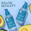 2 x Luseta Hyaluronic Acid Moisturizing Hair Serum for Dry and Damaged Hair, Hair Oil Serum for Women Infused with Avocado Argan Oil and Shea Butter 3.38oz