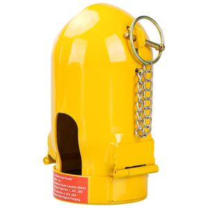 Gas Cylinder Regulator Protector Safety Cap Fine Thread 3-1/8 x 11| High pressure gas cylinder safety cap| Fall-Proof Design| Protect Argon/Nitrogen High-Pressure Gas Cylinder Valves and Regulators